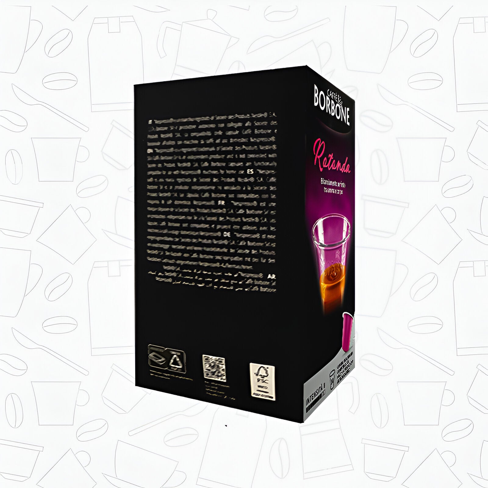 Caffè Borbone Rotonda 30 Coffee Capsules - Compatible with Nespresso Classic Machines