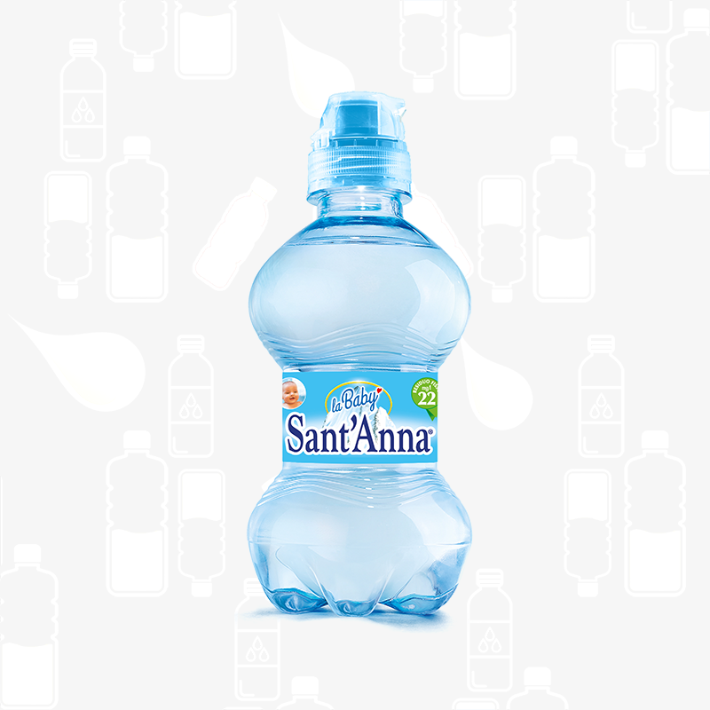 Sant’Anna Mineral Water La Baby - 6 Pack - 250ML - Made in Italy